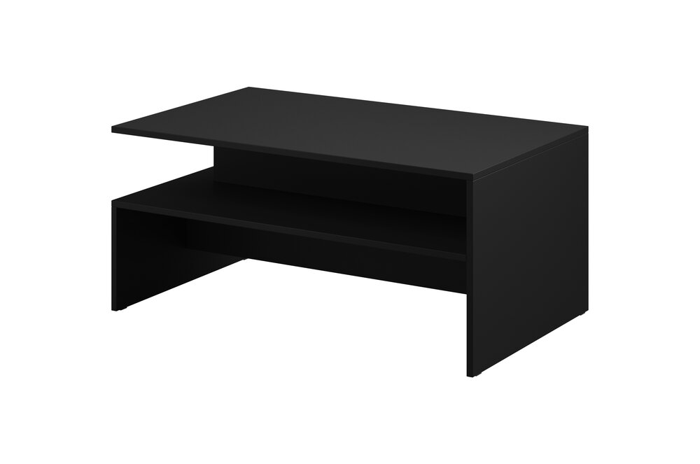 E-shop Konferenčný stolík ALES čierny mat / čierny lesk