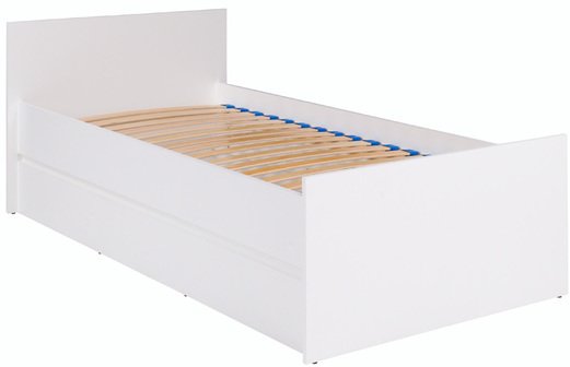 detská posteľ CRYSTAL 8 80x200, biela