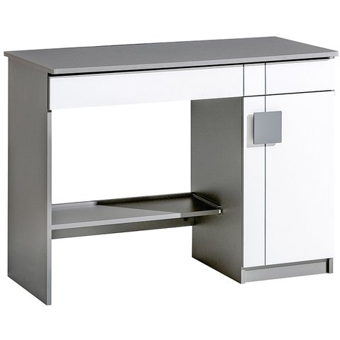 PC stolík Guliver II 6, šedá/biela